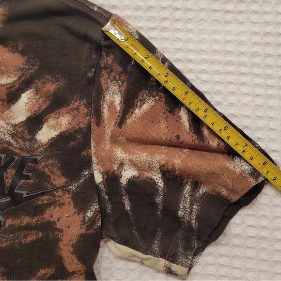 Nike Sportswear Black / Brown Tie Dye Skull Shirt Adult Men’s Size S DR9… - Picture 10 of 12